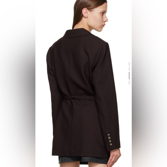 NWOT The Garment Davos blazer in brown - Picture 3 of 8
